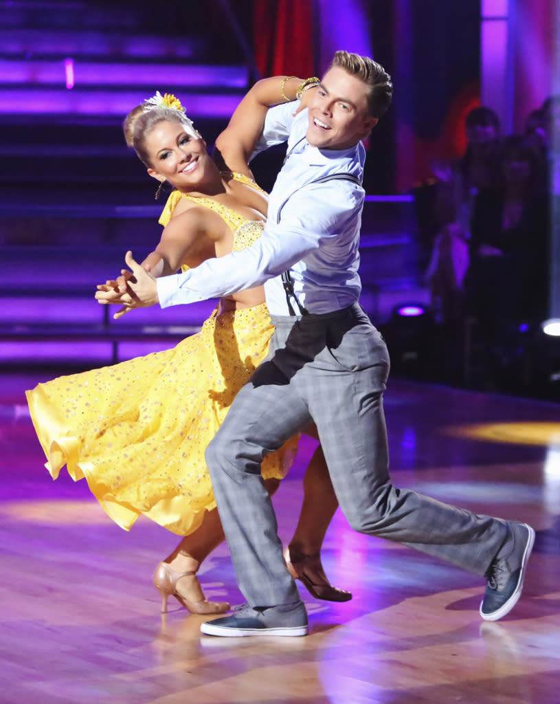 Shawn Johnson and Derek Hough (9/24/12)