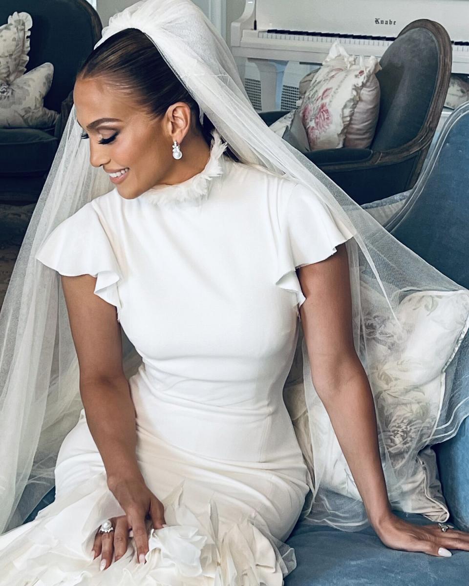 Jennifer Lopez Wedding Dress August 2022