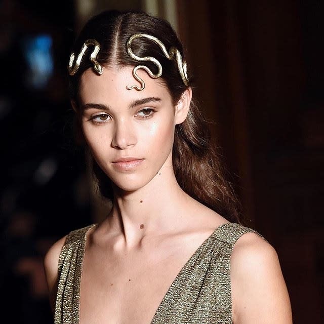 At Paris Fashion Week, Valentino’s best runway shows have been continually elevated by a treasure trove of hair adornments.