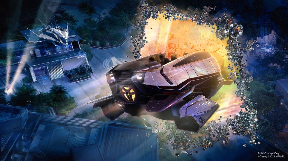 Guests will be able to travel to new worlds across the multiverse in the third attraction coming to Avengers Campus at Disney California Adventure Park.