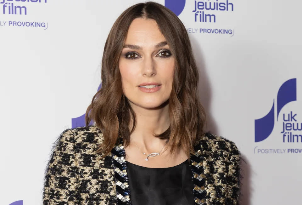 Keira Knightley war erst 18, als sie in „Tatsächlich Liebe“ mitspielte. Foto: Getty