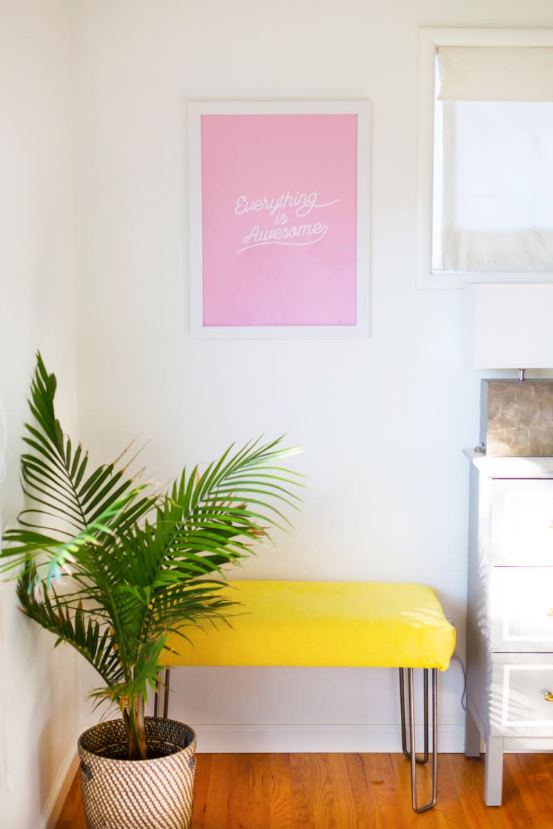 “Everything is awesome” free print. Download it at http://lovelyindeed.com/printable-wall-art/