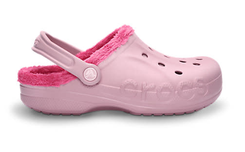 <div class="caption-credit"> Photo by: Crocs</div><div class="caption-title">Crocs</div>When these came on the scene a few years back, I'd hoped they'd be a short-lived fashion trend because they're comfy and exotic-looking (that's a stretch, I know -- but I'm trying to go easy on Crocs lovers). However, that has not been the case! Let's just stop. <br> <i><a href="http://www.babble.com/home/biggest-mom-fashion-mistakes-forgivable-fixes/?cmp=ELP|bbl|lp|YahooShine|Main||122812|||famE|||" rel="nofollow noopener" target="_blank" data-ylk="slk:Check out a simple fix for this fashion faux pas;elm:context_link;itc:0;sec:content-canvas" class="link ">Check out a simple fix for this fashion faux pas</a></i> <br>