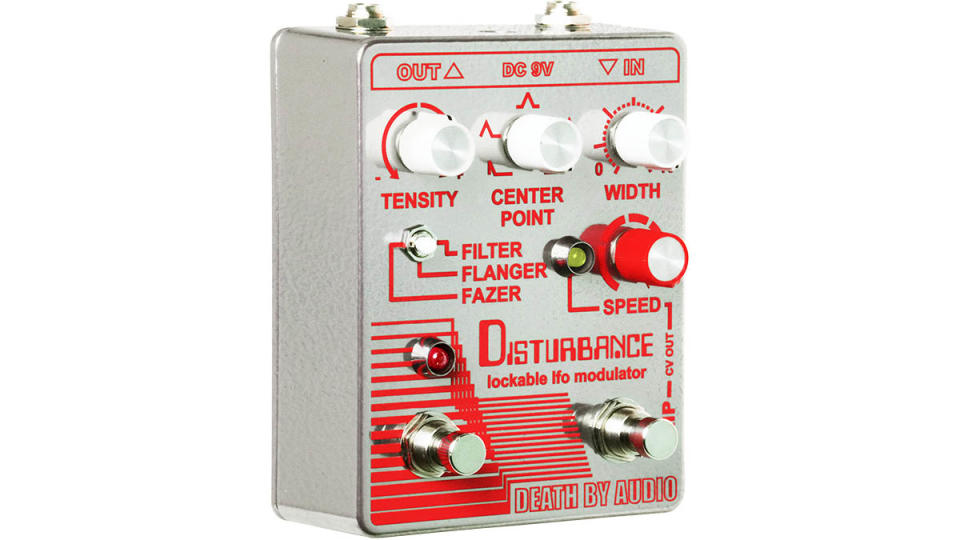 Death By Audio Disturbance Lockable LFO Modulator – three types of modulation, each crazy in their own right