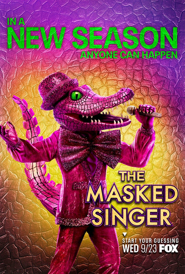 The costume for Crocodile is revealed ahead of the Season 4 debut of Fox's "The Masked Singer."