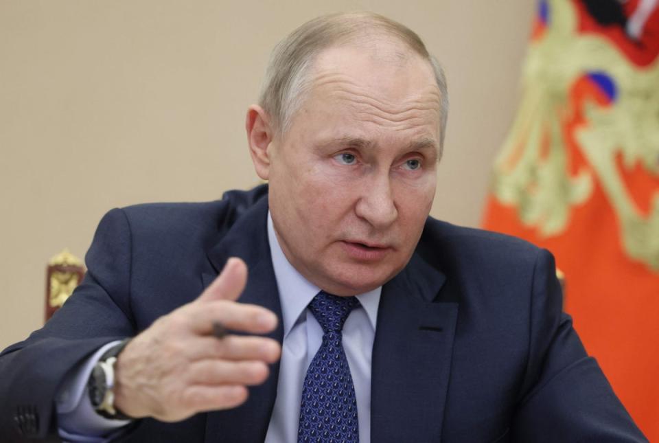 Vladimir Putin  (SPUTNIK/AFP via Getty Images)