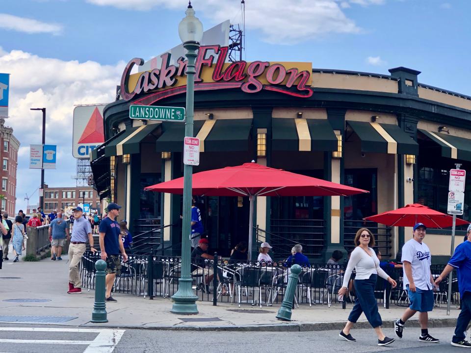 At Brookline and Lansdowne, the venerable Cask ’n’ Flagon survives amidst big changes around Fenway Park.