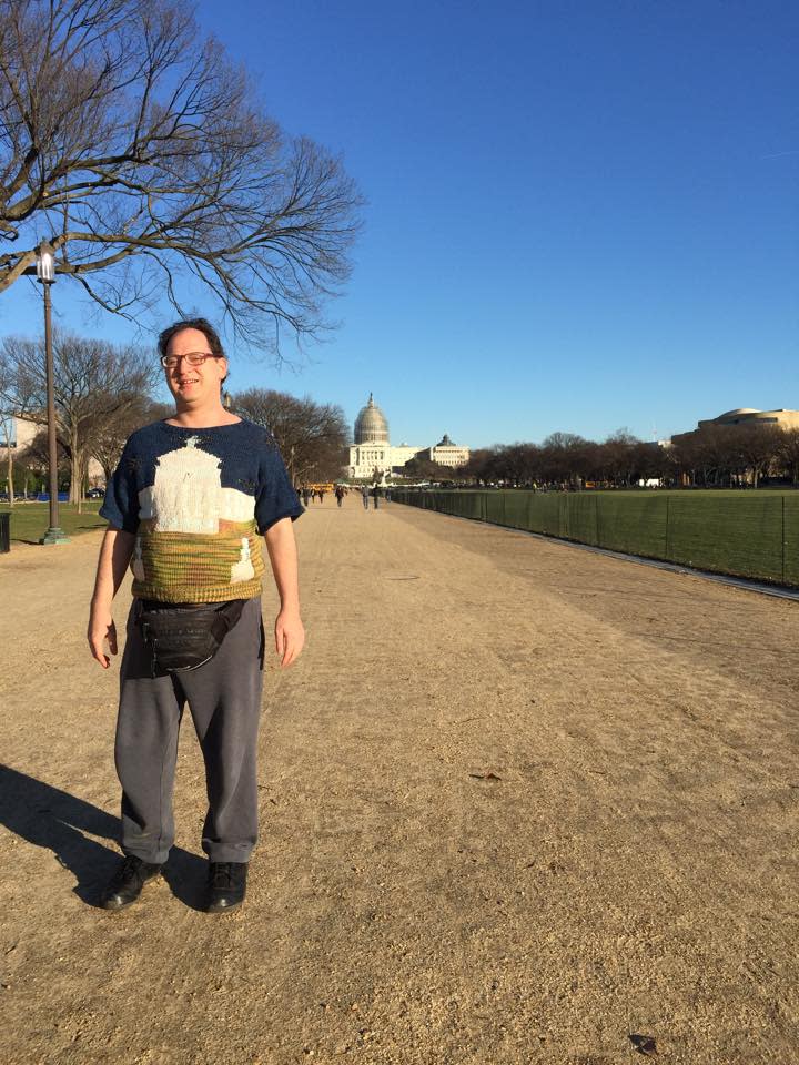 Barsky poses in D.C. (Photo: Facebook)