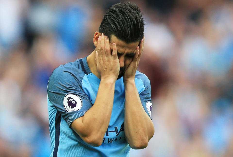 Nolito failed to shine at Manchester City