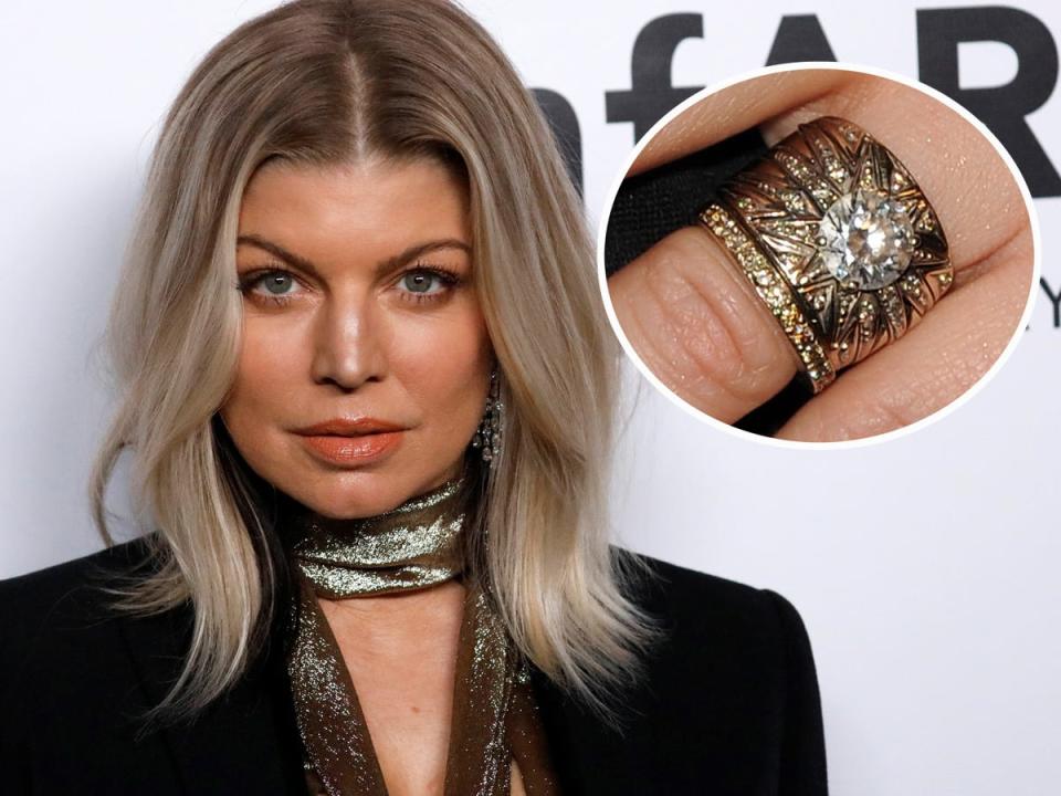 fergie engagement ring