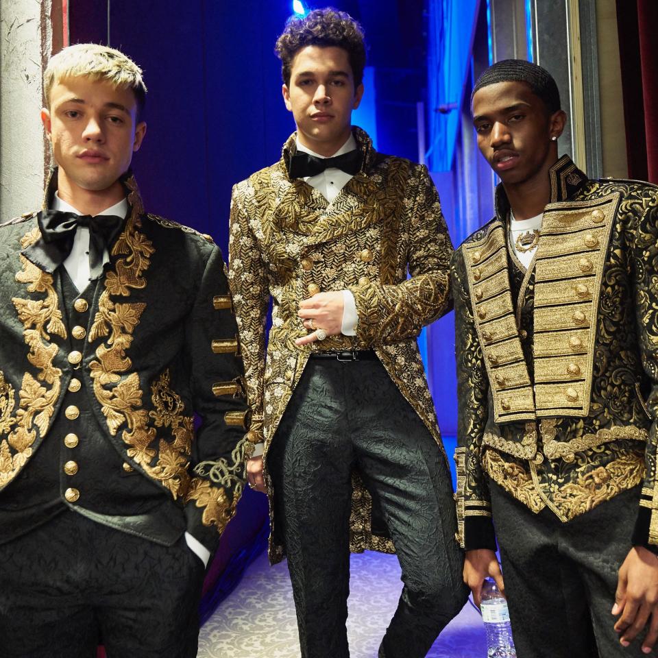 Opening both of Dolce & Gabbana’s star-studded menswear shows, the rising star had the best Fashion Week ever.