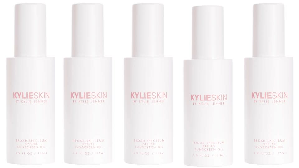 Kylie Skin Broad Spectrum SPF 30 Sunscreen Oil - Nordstrom, $16 (originally $32)