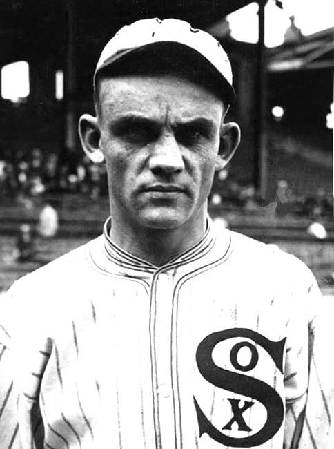 On October 9, 1919, the Cincinnati Reds won the World Series defeating the Chicago White Sox. Eight members of the White Sox, including Charles Gandil, pictured, would be accused of intentionally losing games in exchange for money from gamblers in what would become known as the Black Sox Scandal. File Photo courtesy of Wikimedia