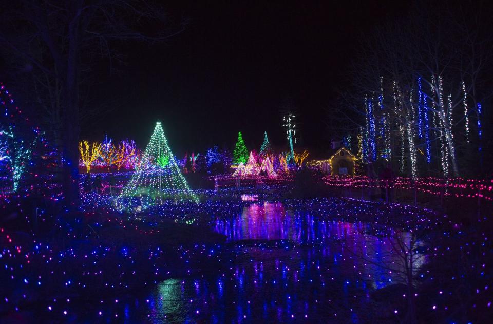 Gardens Aglow at the Maine Botanical Gardens in Boothbay, Maine