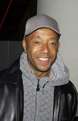 Russell Simmons at the New York premiere of Columbia's Enough