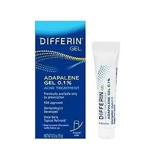 Differin Acne Treatment Gel With 0.1% Adapalene