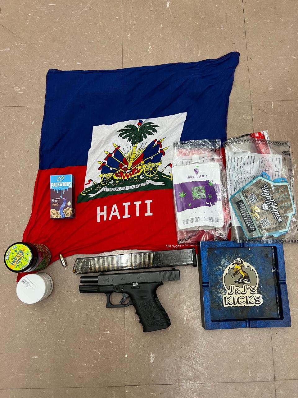 During a March 12, 2024 traffic stop of an armored vehicle driven by the rapper known as Jackboy, or Pierre Delince, 26, of Port St. Lucie, police reportedly found multiple marijuana and THC-related items along with a loaded handgun, according to arrest records.