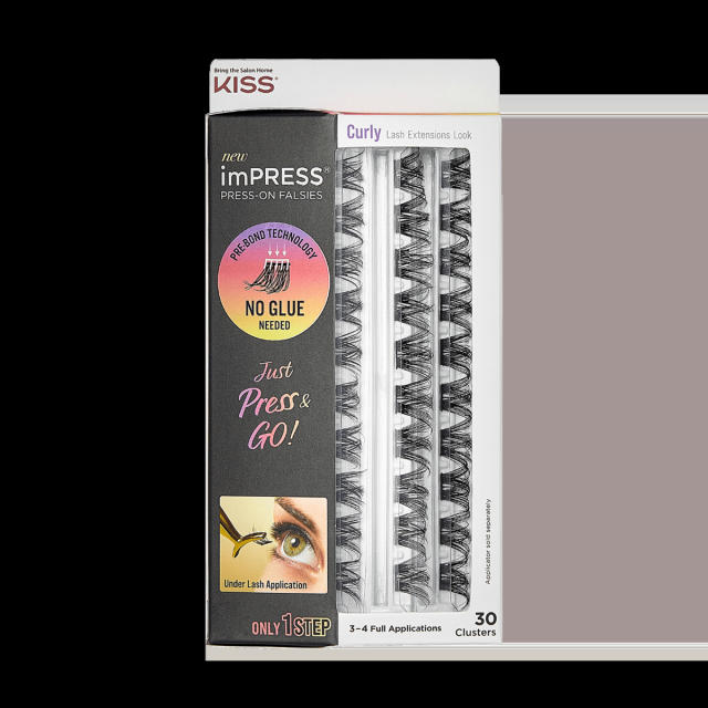 imPRESS Press-On Falsies Refills 30 Clusters - Curly