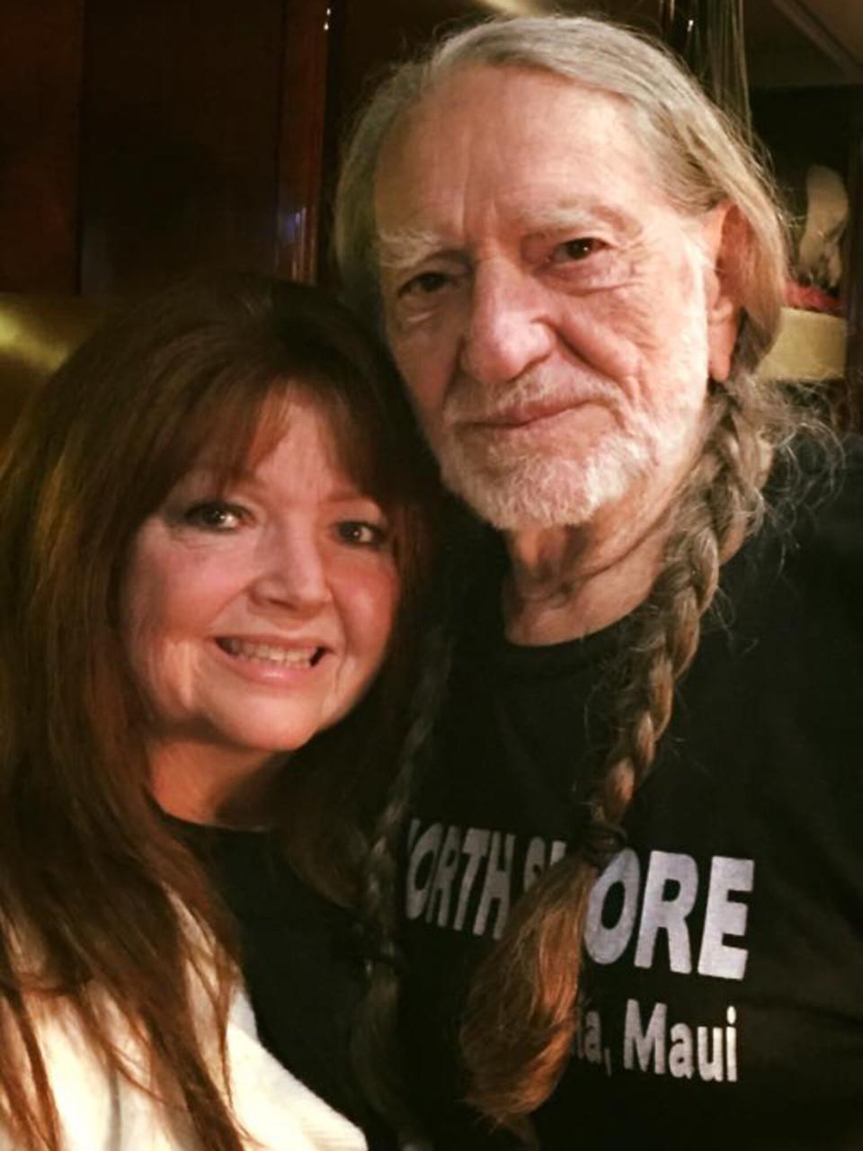 Willie Nelson and Lynda Renee Butts