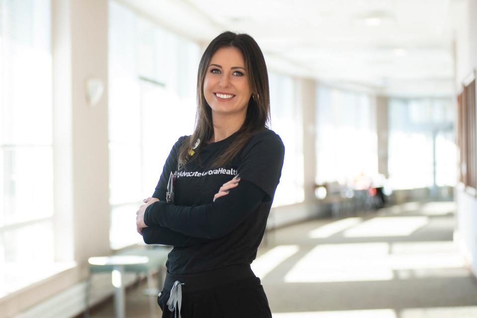 Shayla Luckow, a supervisor in the intensive care stepdown unit at Aurora Medical Center-Manitowoc County, was selected as a 2023 Nurse of the Year.