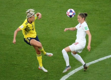 Women's World Cup - Round of 16 - Sweden v Canada