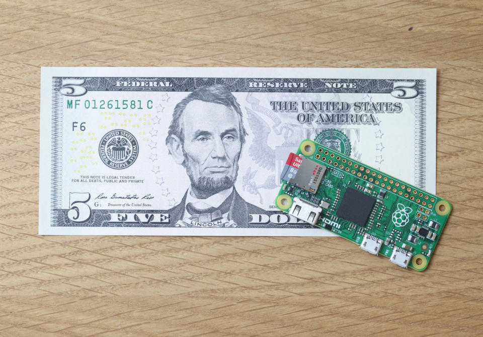 Raspberry Pi's latest computer costs just $5