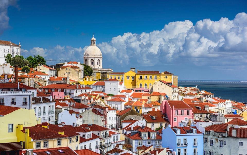 The Lisbon skyline at Alfama - Sean Pavone 2014