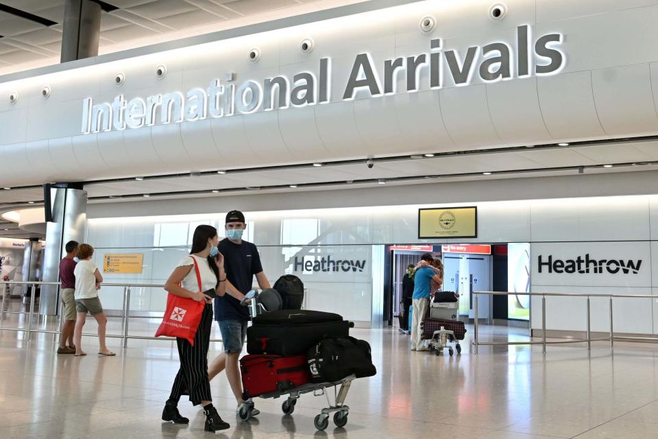 People quarantining after travelling are not eligible for statutory sick pay (AFP via Getty Images)