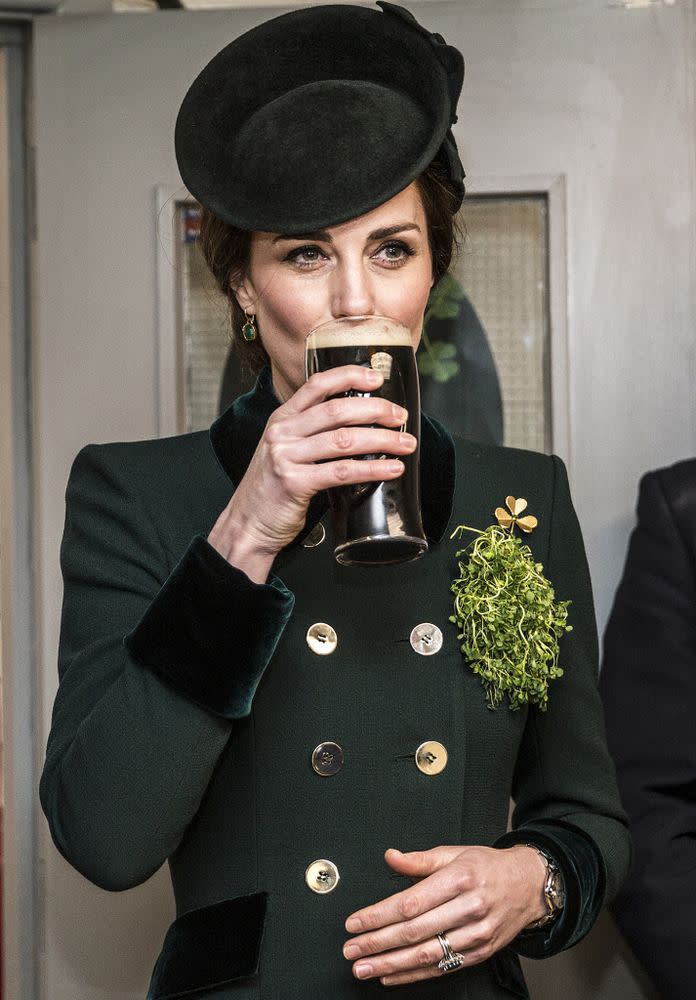 Kate Middleton on St. Patrick's Day 2017