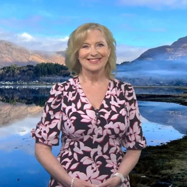 Carol Kirkwood on BBC Breakfast