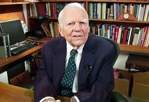 Andy Rooney | Photo Credits: CBS