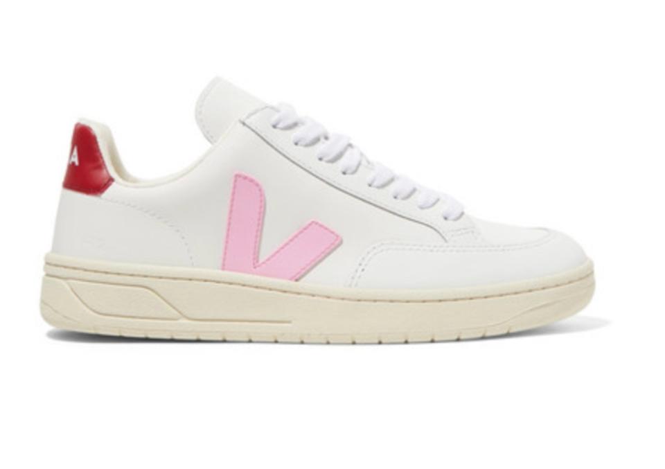 V-12 leather sneakers. (Photo: Net-A-Porter)