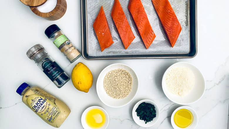 parmesan crusted salmon ingredients