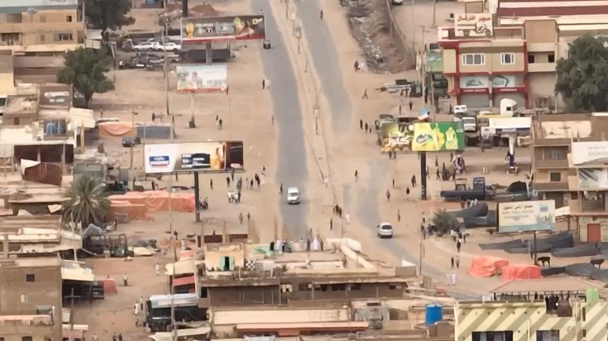 A general view shows Omdurman, Sudan (via REUTERS)