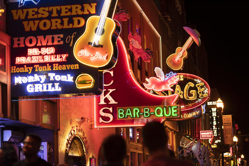 Take in the music at Nashville, Tennessee. (Getty Images) 