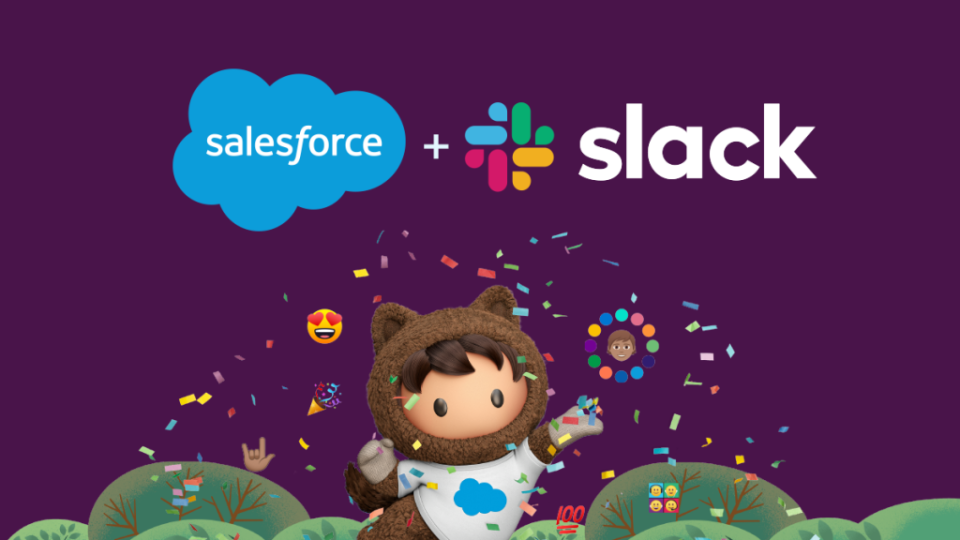 Salesforce 以 277 億美元收購 Slack，創下公司成立以來的最大併購案。圖片來源：Salesforce Newsroom