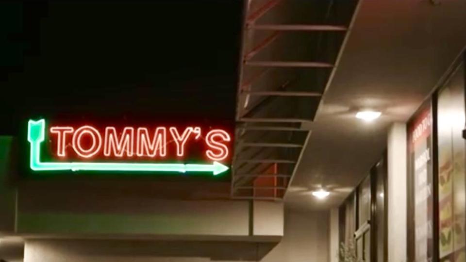 Tommy’s Hamburgers is the town burger cafe in the 2019 movie “The Last Whistle.”