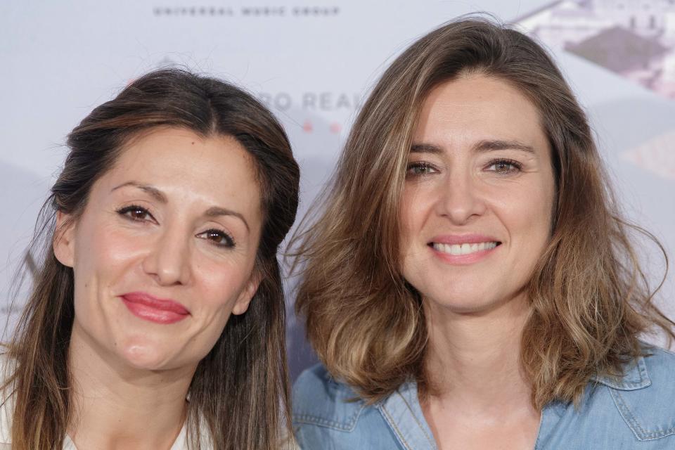 MADRID, SPAIN - JULY 03:  (L-R) Nagore Robles and wife Sandra Barneda attend the 'The World of Hans Zimmer' concert photocall at Royal Theatre on July 3, 2018 in Madrid, Spain.  (Photo by Eduardo Parra/Getty Images)