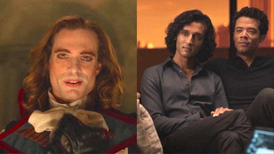 Lestat, Louis, and Armand in Interview with the Vampire season two trailer