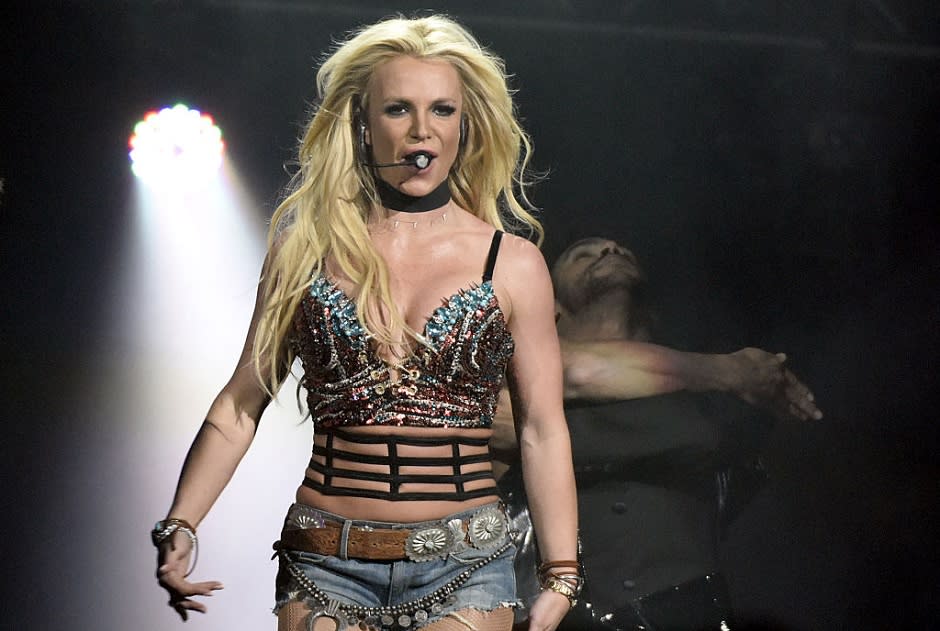 Britney Spears can’t remember the origin of one of her most iconic lyrics, but we’ll forgive her