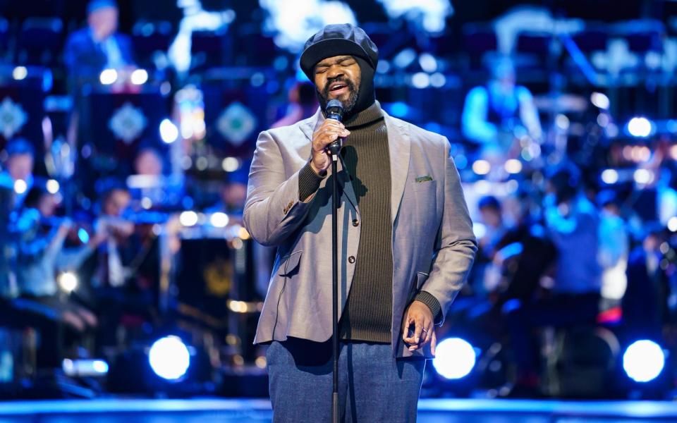 Jazz singer Gregory Porter performing - The Royal British Legion