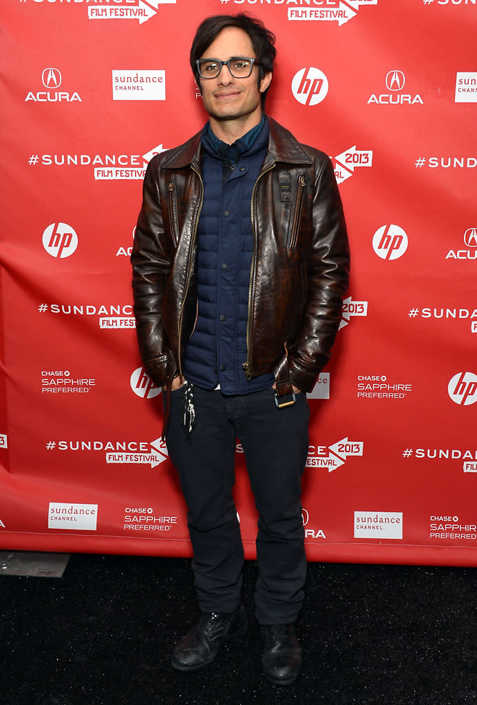 PARK CITY, UT - JANUARY 17: Actor Gael Garcia Bernal attends the "Who Is Dayani" premiere during the 2013 Sundance Film Festival at The Marc Theatre on January 17, 2013 in Park City, Utah. (Photo by Amanda Edwards/Getty Images)