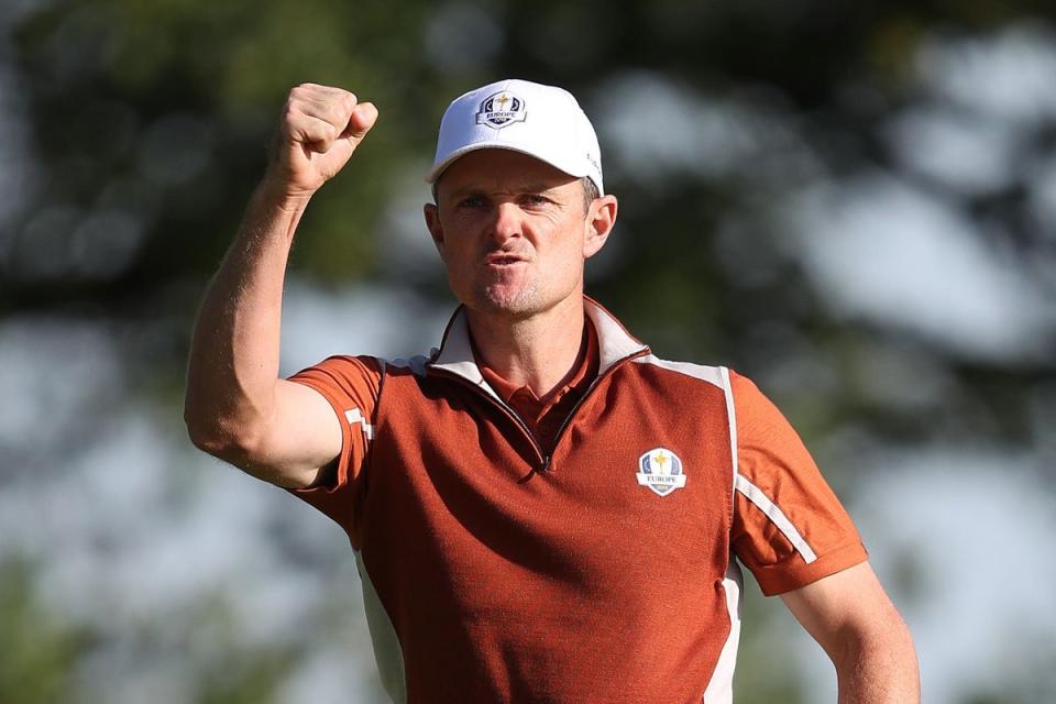 Justin Rose is hoping to make a sixth Ryder Cup appearance in Rome  (PA Archive)