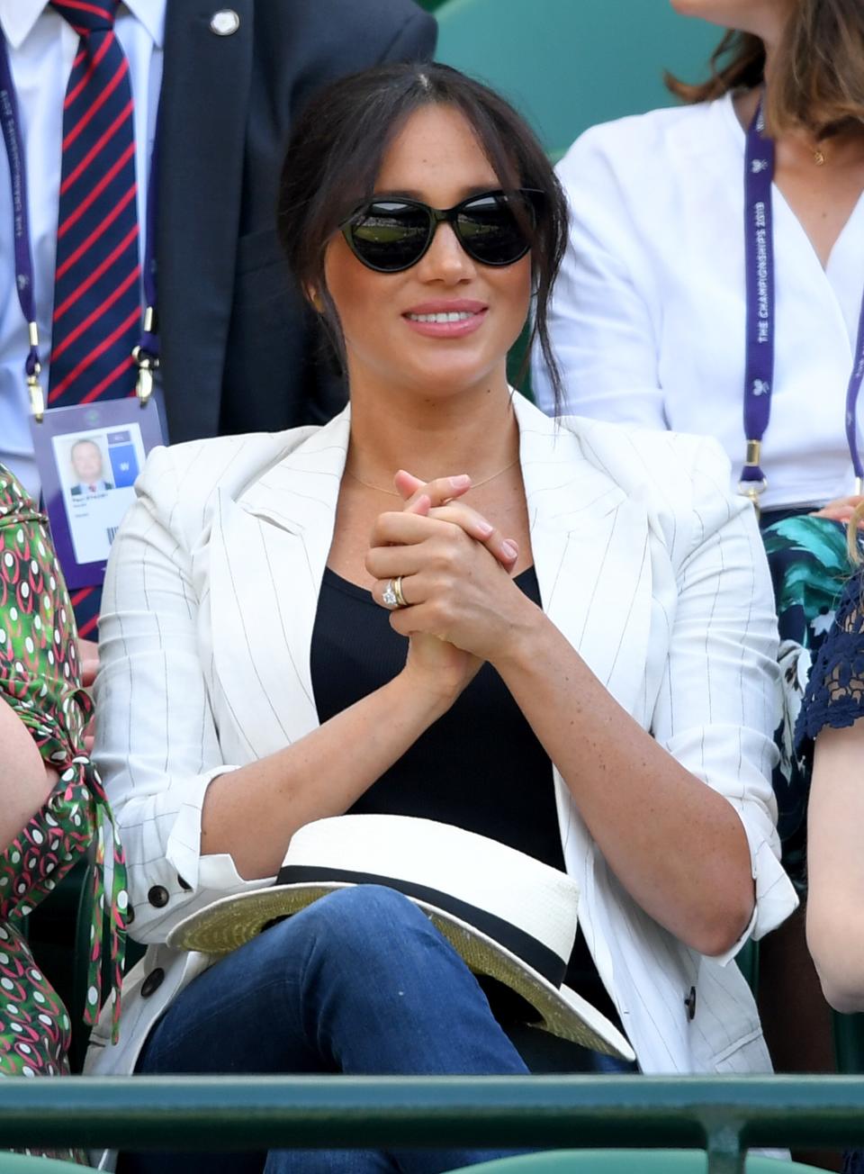 <h1 class="title">Celebrities Attend Wimbledon 2019</h1><cite class="credit">Karwai Tang/Getty Images</cite>