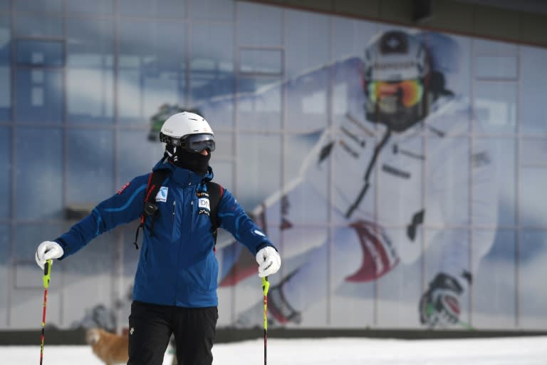 The Genting ski field north of Beijing is one of the venues for the upcoming Winter Olympics in China