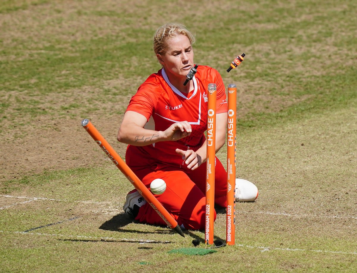 Katherine Brunt is England’s leading wicket-taker in one-day and T20 internationals (Mike Egerton/PA) (PA Wire)