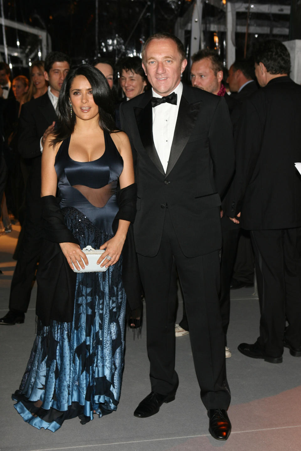 Salma Hayek and Fran?ois-Henri Pinault (Photo by Daniele Venturelli/WireImage)