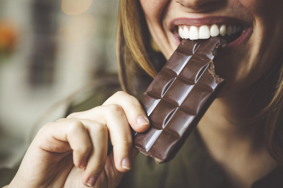 Dark chocolate can be a great mood buster. (Getty Images)