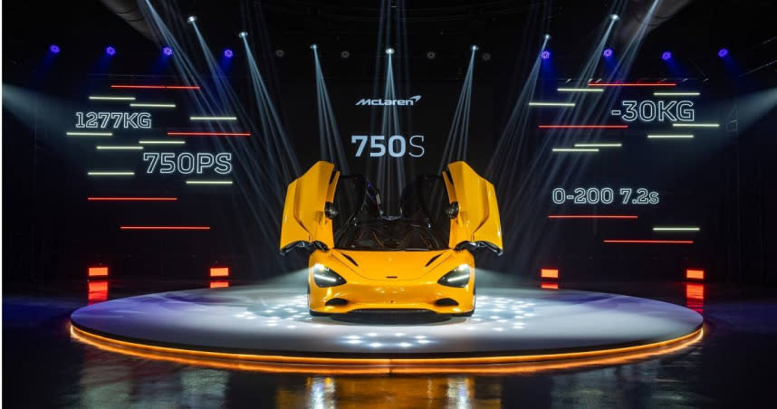 McLaren 750S在台登場，且台灣為亞太首發區。（圖／McLaren提供）