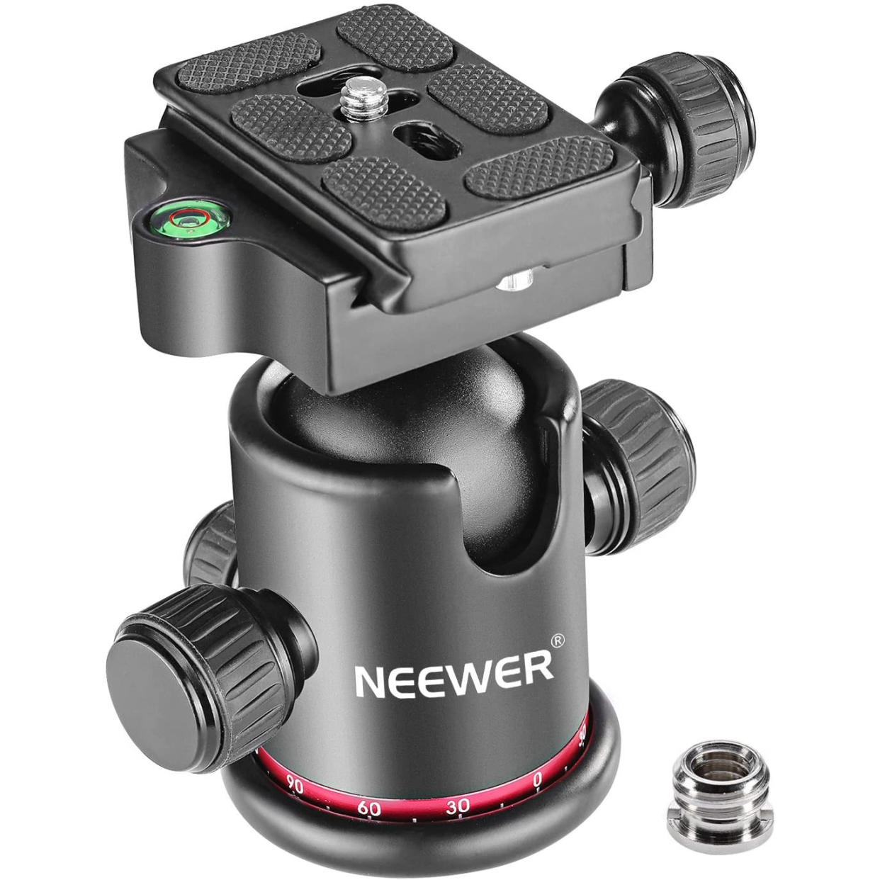 best tripod heads — Neewer 360 Degree Rotating Panoramic Ball Head